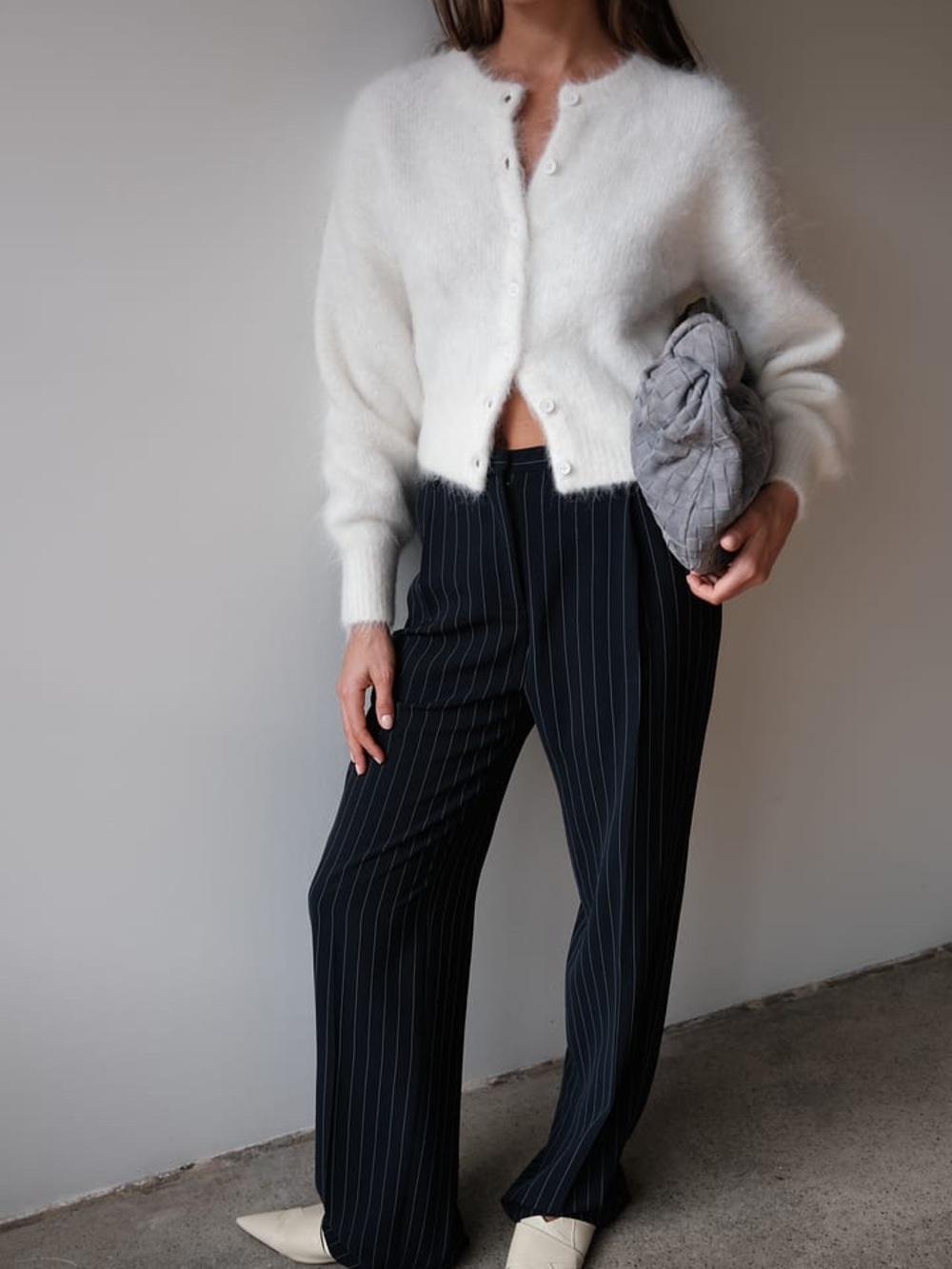 Henne Solene Cardigan XS in Cream